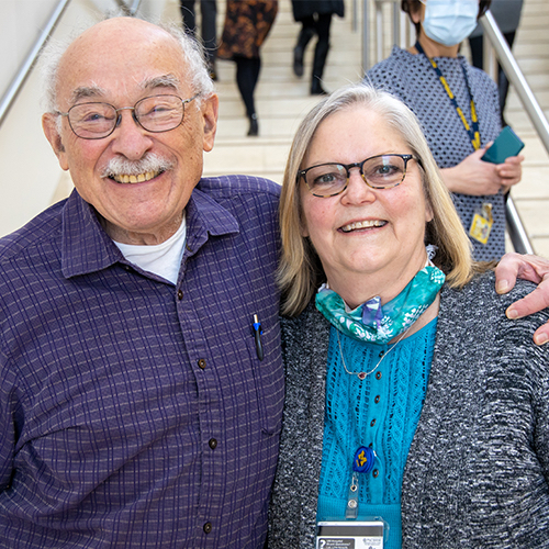 Dr. Appelman and Linda O'Brien.